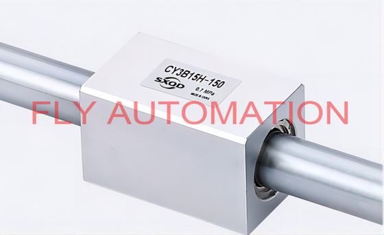 SMC CY3B 25H-200 Magnetic Puppet Free Cylinder Smooth Grinding Inner Wall