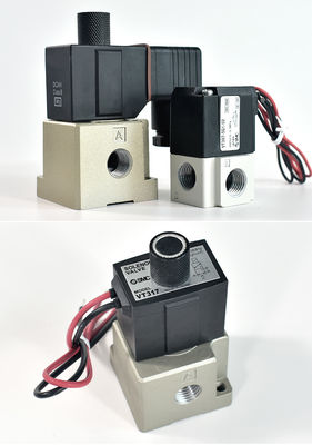 SMC 3 Port VT307 VT317 1/4" NBR Seal DC24V AC220V Direct Operated Poppet Type Solenoid Valve