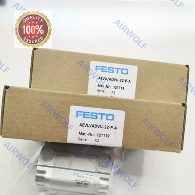 FESTO Compact Cylinder NBR TPE-U  Wearing Parts ADVU/AEVU-32-A-PA 121119 ADVU/AEVU-40-A-PA 121120 ADVU/AEVU-50-A-PA 121121 ADVU/AEVU-63-A-PA 121122 ADVU/AEVU-80-A-PA 121123 ADVU/AEVU-100-A-PA