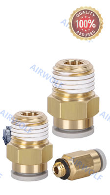 SMC Brass Threaded Lightweight KQ2H One-touch Straight Fittings KQ2H04-M3A  KQ2H04-M5A  KQ2H04-M6A  KQ2H04-01AS KQ2H04-02AS  KQ2H06-M5A  KQ2H06-M6A  KQ2H06-01AS KQ2H06-02AS  KQ2H06-03AS  KQ2H08-01AS