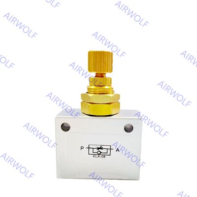 KLA-06, KLA-08, KLA-10 KLA Series one-way Air Flow Control Check Valve 1/8", 1/4", 3/8"