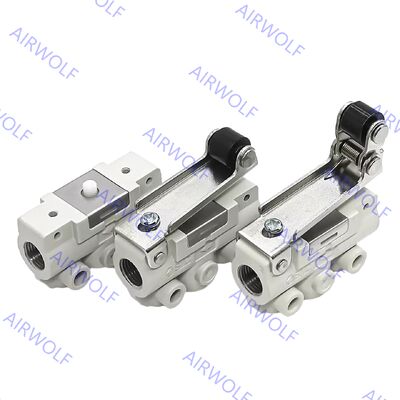 VM131-01-00A, VM131-01-01A, VM131-01-02A, VM130-01-30A SMC VM100 Series 3/2 way Mechanical Valve 1/8"