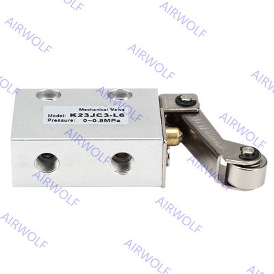 K23JC3-L6, K23JC3-L8 K23JC3 Series 3/2way Mechanical Reversing Valve 1/8", 1/4"