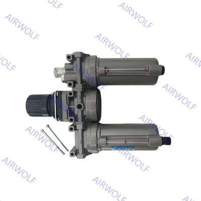 QFLJWC-L8 QFLJWC-L15 FANGDA Pneumatic C Series FRL Unit Air Preparation Units G1/4" G1/2"