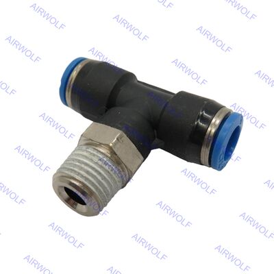 QST-G1/4-10 QST-G1/4-10-50 QST-G1/4-12 QST-G3/8-8 QST-G3/8-8-50 Festo QST Series Push-in T-fitting