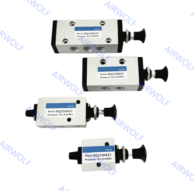 XQ Series Aluminum Pneumatic Solenoid Valve with NBR Seal for Dry Compressed Air Control