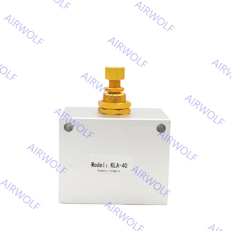 KLA-32, KLA-40, KLA-50 KLA Series one-way Air Flow Control Check Valve 1"1/4, 1"1/2, 2"