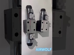 एटीओएस प्रत्यक्ष संचालित डबल सोलेनोइड दिशात्मक वाल्व SDKE-1711 10S SDKE-1716 10S