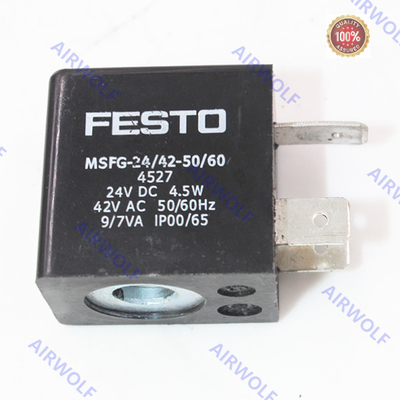 FESTO सोलेनोइड कॉइल 34411 MSFG-24/42-50/60-OD 34415 MSFW-24-50/60-OD 34420 MSFW-110-50/60-OD 34422 MSFW-230-50/60-OD 4527 MSFG-24/42-50/60 4534 MSFW-24-50/60 6720 MSFW-110-50/60 4540 MSFW-230-50/60