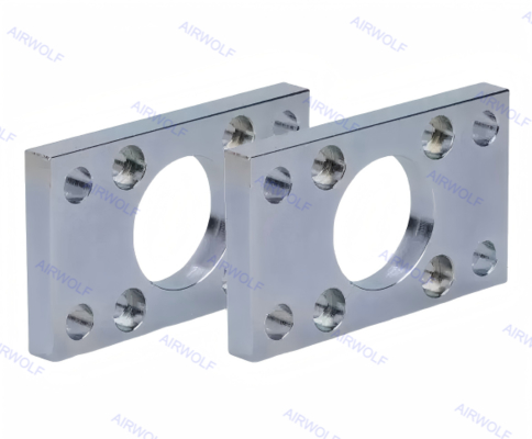 ISO15552 FESTO FNC फ्लेंज माउंटिंग वायवीय सिलेंडर 32-125 मिमी बोर